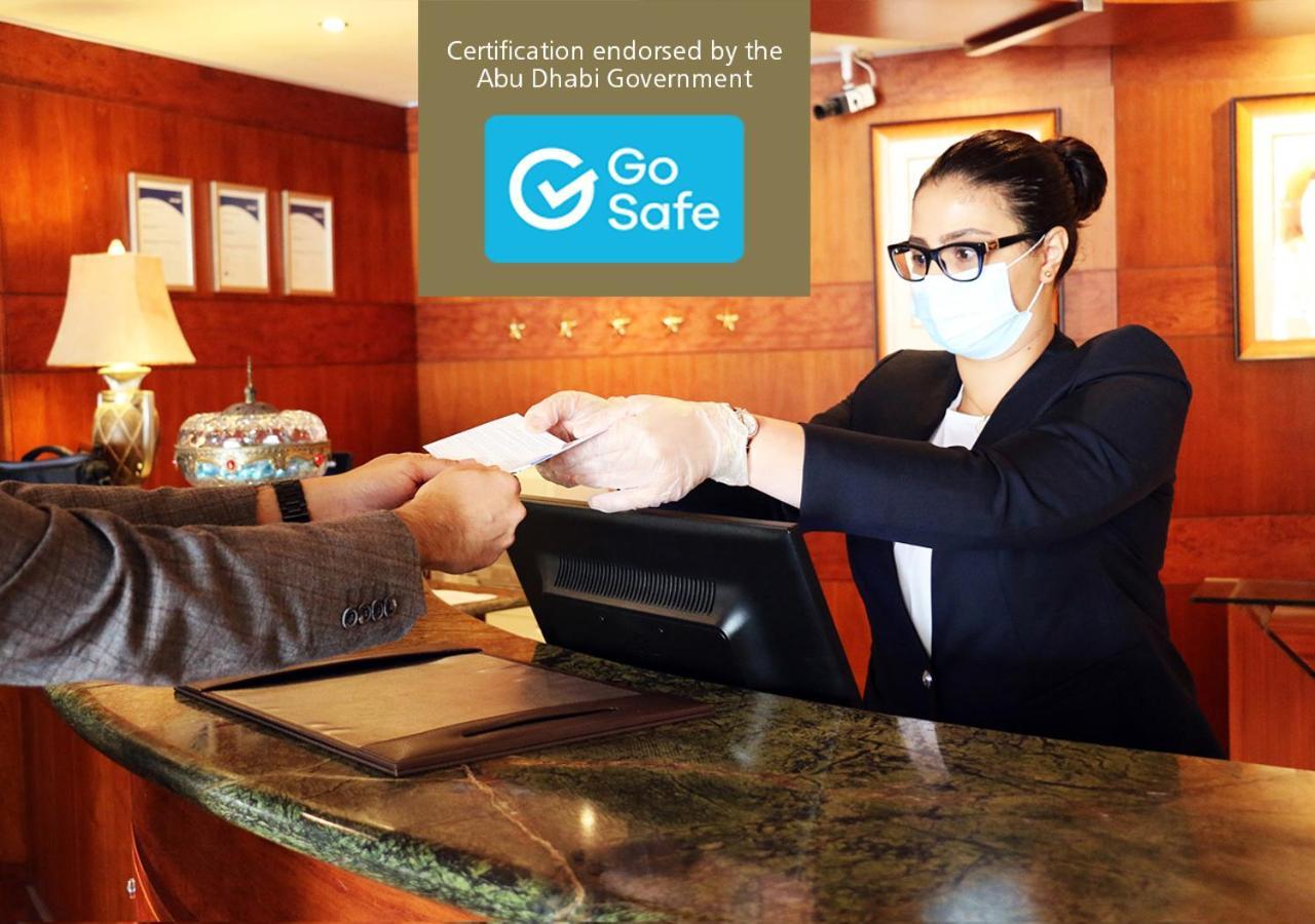 Officers Club & Hotel Абу Даби Екстериор снимка Go Safe Certification